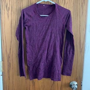 Lululemon long sleeve purple top